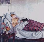 Michael Ancher The Sick Girl oil painting reproduction